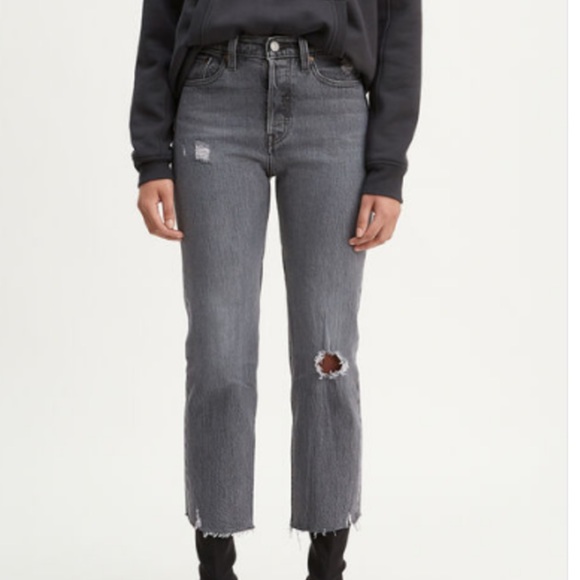 Levi's Denim - Levi Wedgie straight in Cabo Smoke, size 23. Worn once